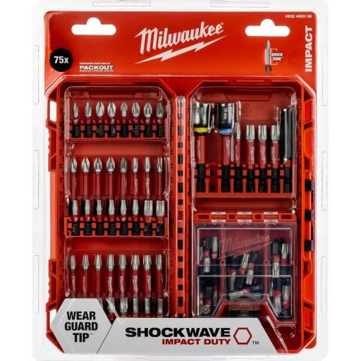 Набор ударных бит Milwaukee XL 75 шт.