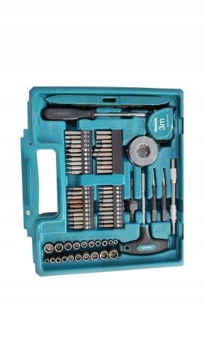 Набір свердел та головок 212 шт. Makita E-06270