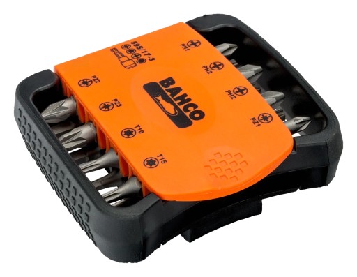 Набір біт PZ,PH,TORX,HEX і магнітний тримач - 17 шт