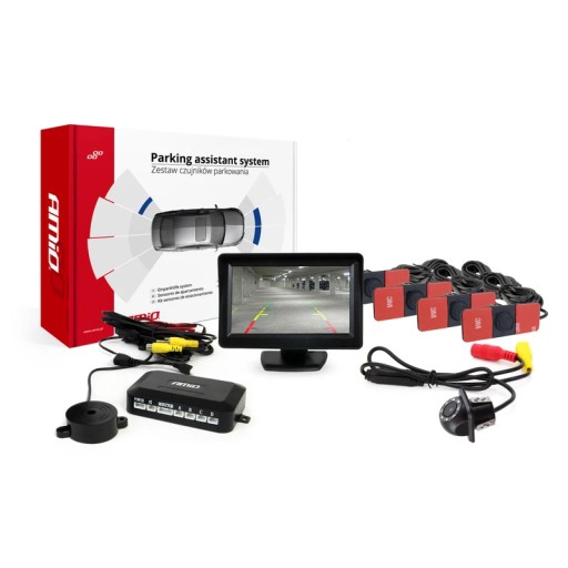 Комплект датчиків паркування TFT01 4,3