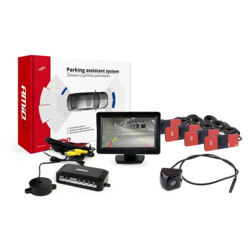 02275 - Комплект датчиків паркування TFT01 4.3