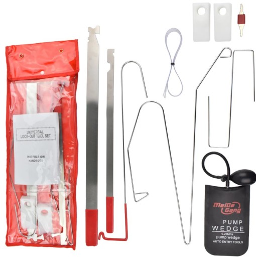 Комплект для екстреного відкриття дверей автомобіля + подушка + чохол