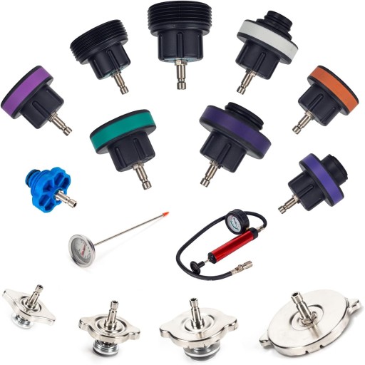 Комплект для проверки давления GOTLUCK GOT15 в радиаторе, 15 шт.