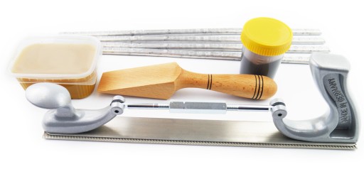Набір для лудіння Hebel Wax Tin Paste Шпатель Напівкруглий рашпіль гр