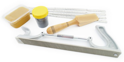 Набір для лудіння Hebel Wax Tin Paste Шпатель Точний косий рашпіль