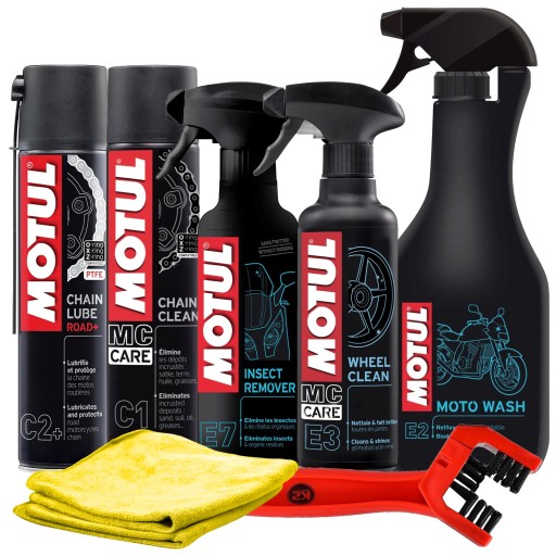 Набір для чищення мотоциклів мастило ланцюга щітка Motul