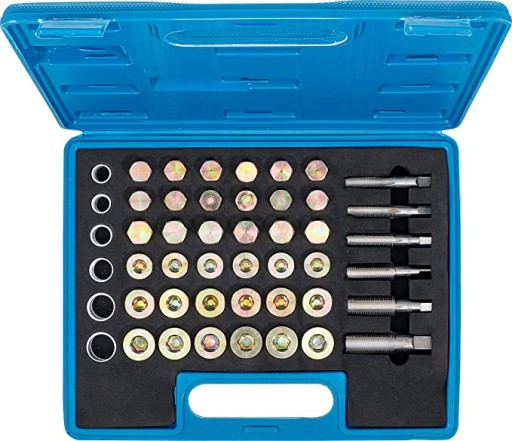 Комплект для резьбы масляных пробок, 114 ч. BGS