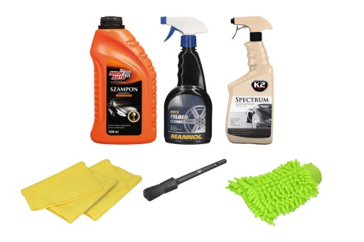 Комплект для мойки и ухода за мотоциклом