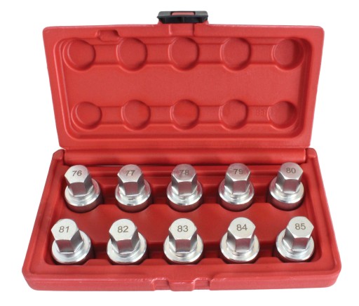 Набор контргаек Asta A-TA10BL 10 шт.