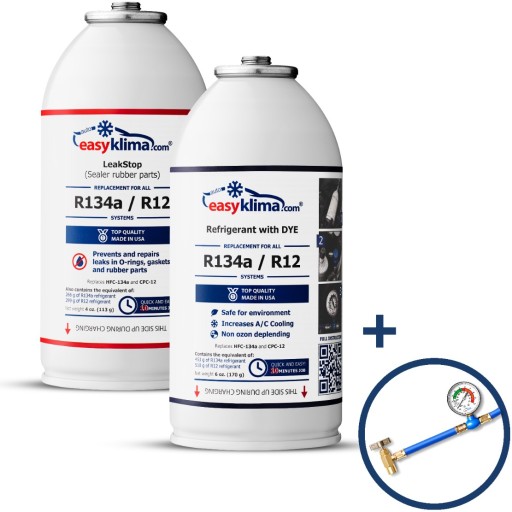 Комплект для наповнення кондиціонера автомобіля з R134a 720g