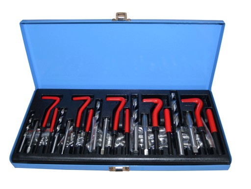 Набор для ремонта резьбы M5-M12 QUATROS QS14218 универсальный