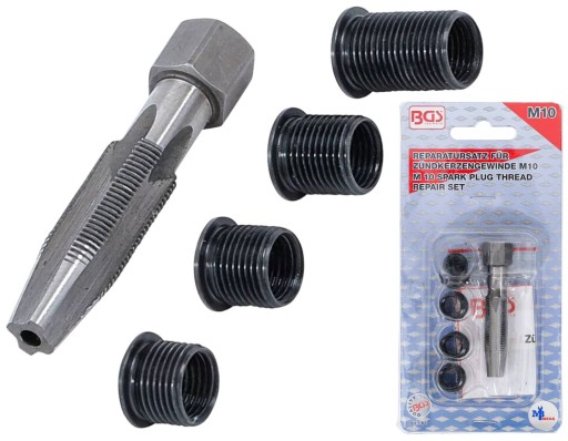 Ремкомплект резьбы свечей накаливания Втулки М10х1,0мм