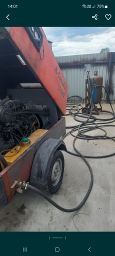 Набір для піскоструминної обробки, компресор в комплекті, бак, насадка, кабелі, хелм