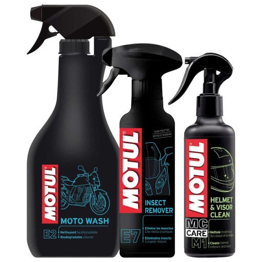 Набор для ухода за мотоциклом Motul для очистки шлема от насекомых