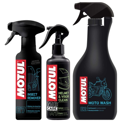 Набор для ухода за мотоциклом Motul для очистки шлема от насекомых