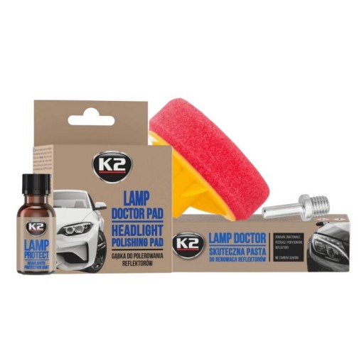 Набір для полірування фар K2