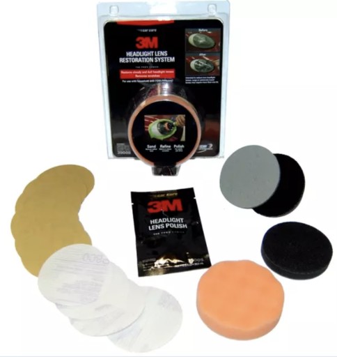 Набір для полірування фар для 3-метрової дрилі