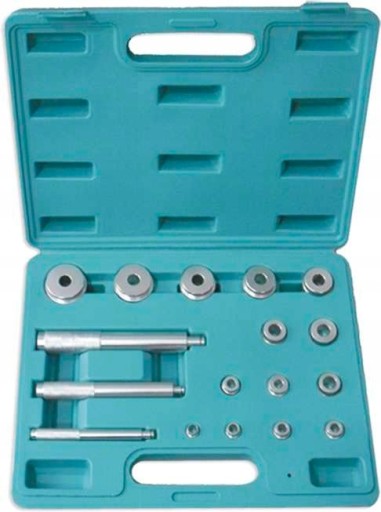 Набор прессов для выпрессовки подшипников и манжетных уплотнений 10-42 мм, 17 шт.