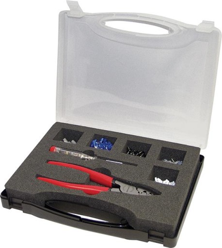 Набор для обжима наконечников FORMAT, 452 предмета