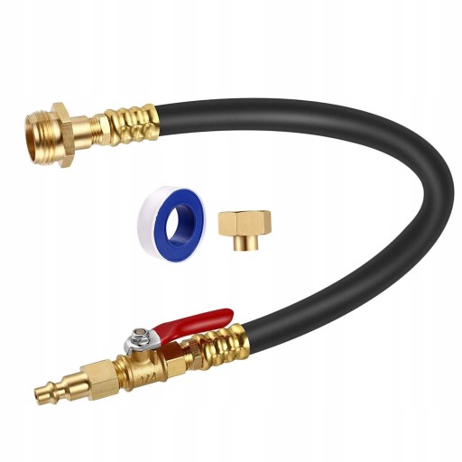 RV Winterization Kit 1/4 Compressor/4 Connector