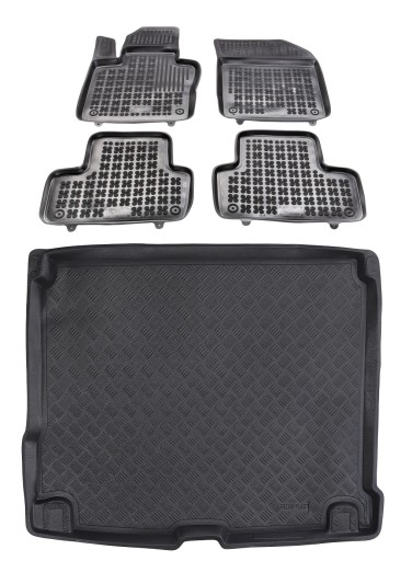 Набір гумових килимків і килимків багажника для Volvo XC60 II Hybrid SUV 2017-