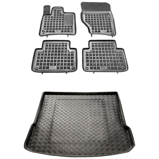 Набір килимків і килимок на піддон Audi Q7 I 2005-2015 5-міс.