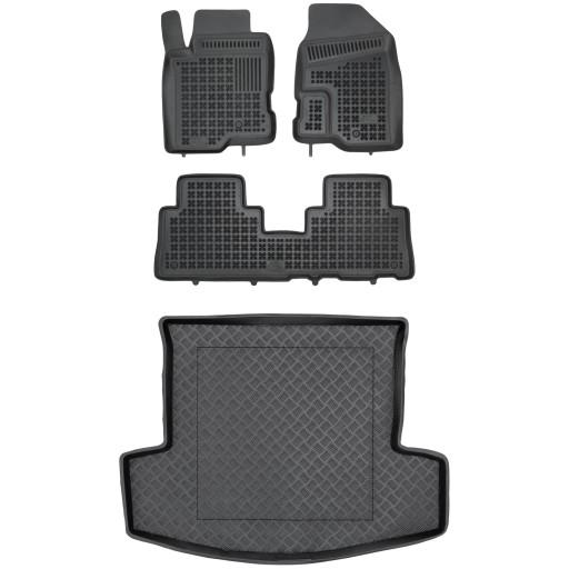 Комплект ковриков в салон и поддон Chevrolet Captiva 2006-2015 гг.