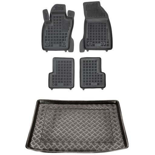 Набір килимків і килимка на піддон Jeep Renegade 2014-2021 верхня підлога