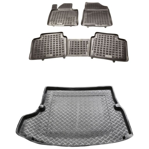 Комплект килимків і килимка в багажник Kia Optima IV 2016-2019 Універсал