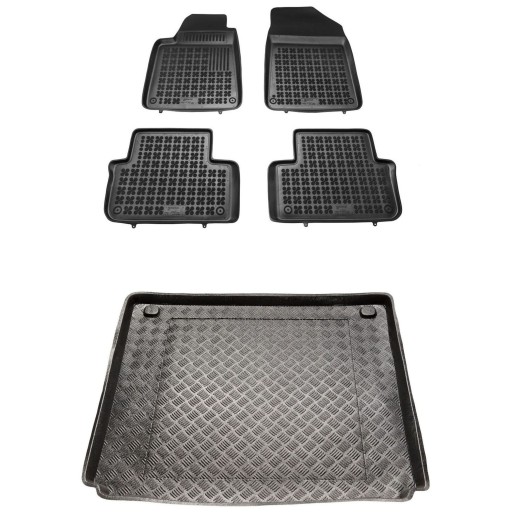 Комплект килимків і килимка в піддон Peugeot 407 2004-2011 Sedan