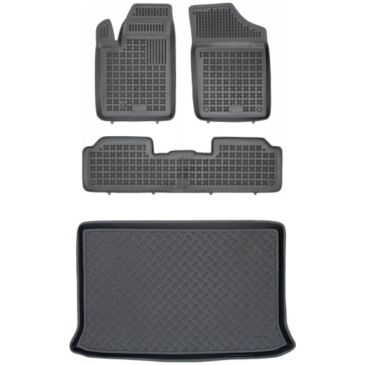 Комплект килимків і килимок на піддон Peugeot Partner I 1997-2010 5-міс.