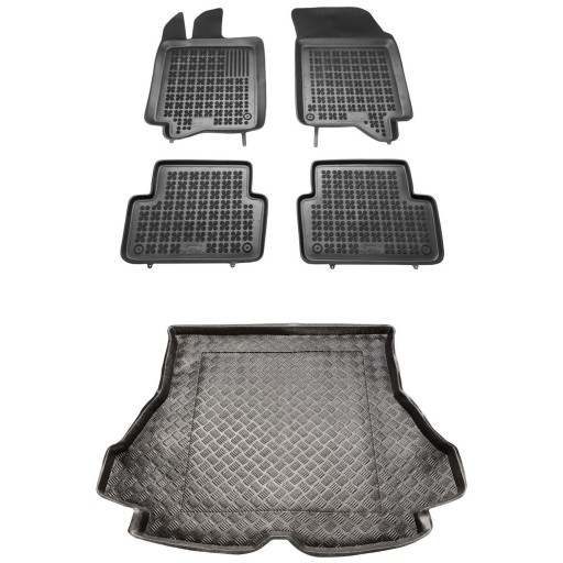 Комплект килимків і килимка в піддон Renault Laguna II 2001-2007 Універсал Грандтур