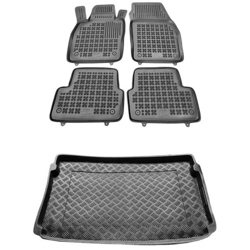 Комплект килимків і килимка в піддон SEAT Arona з 2017р., верхня підлога багажника