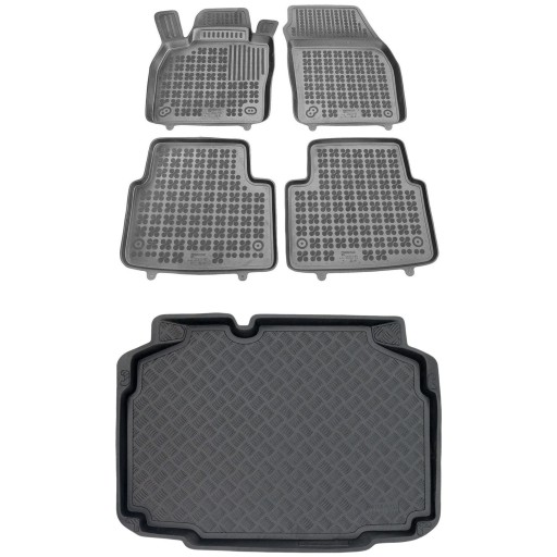 Комплект килимків Skoda Kamiq та килимка в піддон 2019р