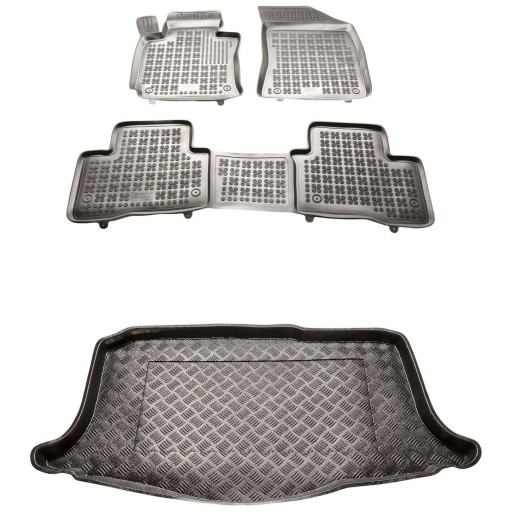 Комплект ковриков и коврик в поддон SsangYong Tivoli 2015 г.в. 4x2 FWD