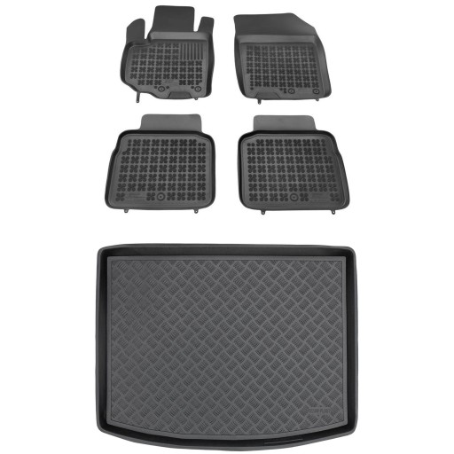 Комплект ковриков и коврик в поддон Suzuki SX4 S-Cross II от 2021 Hybrid