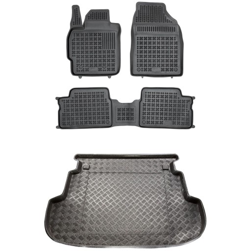 Комплект ковриков в салон и поддон Toyota Corolla X E140, E150 2006-2013 Estate