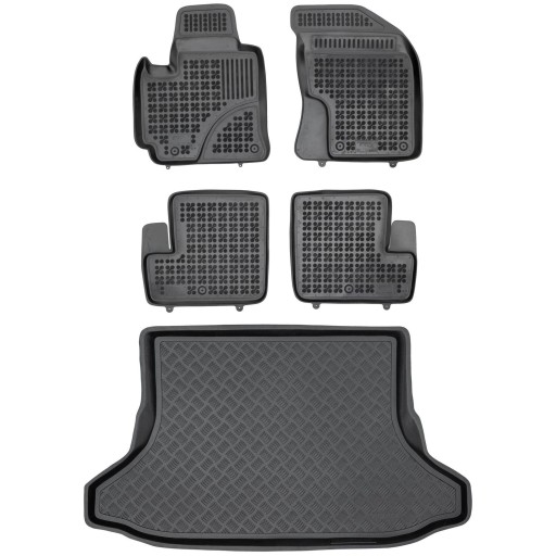 Комплект ковриков в салон и поддон Toyota RAV4 II 2003-2005 5-дверный