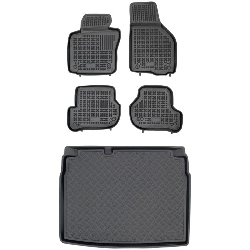 Комплект ковриков и коврик в поддон для Volkswagen Golf V 2003-2007 Хэтчбек