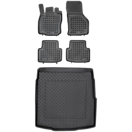Комплект килимків і килимка в салон Volkswagen Passat B8 2014-2021 Седан
