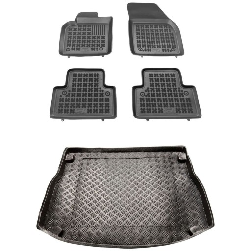 Комплект килимків і килимка в салон Volvo S40 II 2007-2012 Седан після рестайлінгу