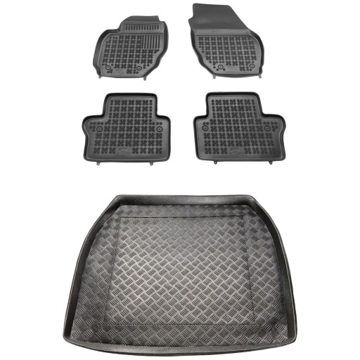 Комплект ковриков и коврик в поддон для Volvo S80 II 2006-2016 Седан