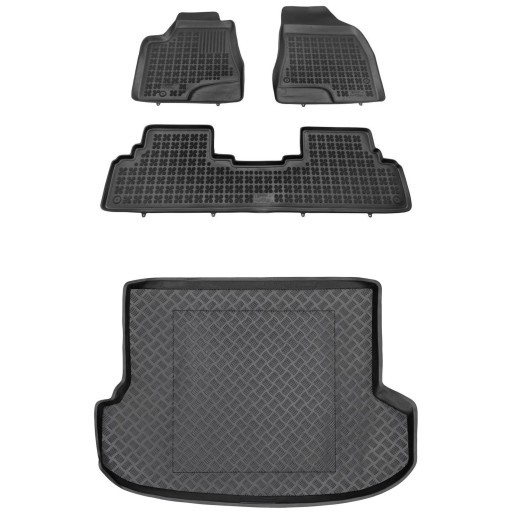 Комплект ковриков и поддонов для Lexus RX III AL10 2009-2012 гг., также для Hybrid