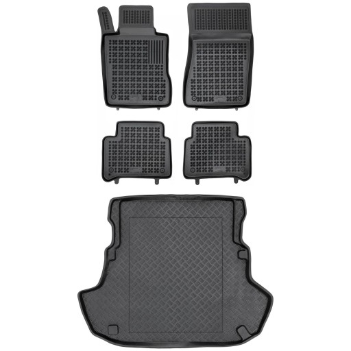 Комплект килимків трей мат Mercedes E-Class W211 2002-2009 Sedan Classic