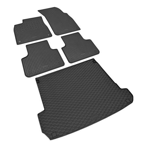 Комплект ковриков на AUDI Q7 5 мест 2015 г.в.