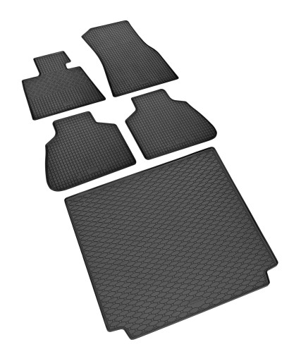 Комплект ковриков для BMW X7 G07 с 2019/с 2022 г.в. - резиновые коврики и коврик