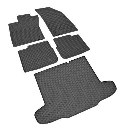 Комплект ковриков на Fiat Tipo Sedan 2016 г.в. - резиновые коврики и коврик