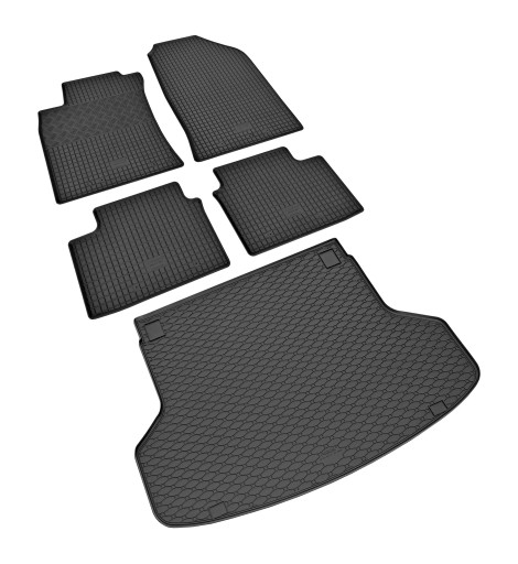 Комплект ковриков на Hyundai i30 SW 2017 г.в. - резиновые коврики и коврик