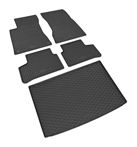 Комплект ковриков на Mercedes GLA H247 2020 г.в. | верхняя позиция – коврики