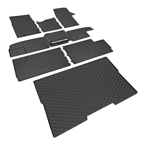 Комплект ковриков для Opel Vivaro 2014 г.в. | 8/9 мест L1